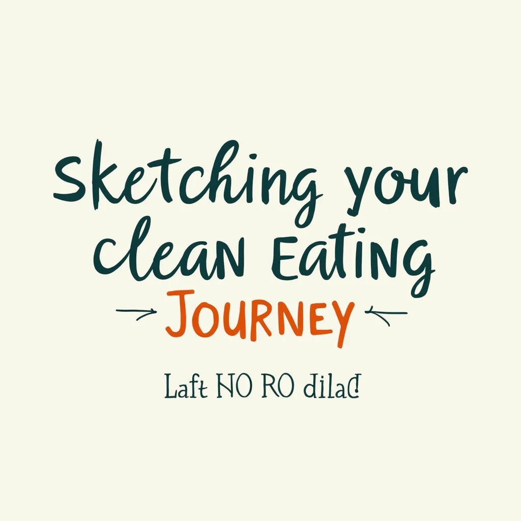 Clean Eating Journey - Sketching Your Clean Eating Journey: Easy Steps to Wellness